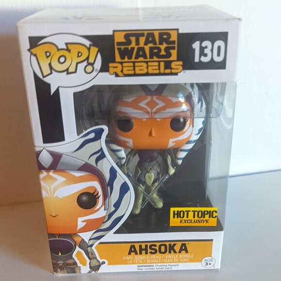 Funko Other - NWT Ahsoka 130 Star Wars Rebels Funko POP! Collectible Vinyl Figure Hot Topic
